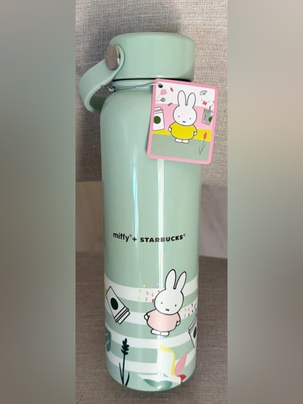 NWT★ Starbucks × Miffy Bottle